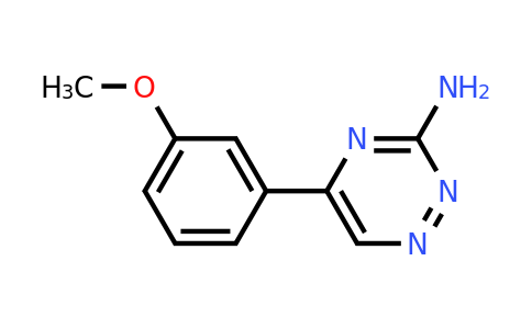 CAS 886497-35-4 | 5-(3-Methoxyphenyl)-1,2,4-triazin-3-amine