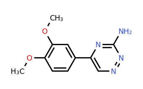 CAS 886497-53-6 | 5-(3,4-Dimethoxyphenyl)-1,2,4-triazin-3-amine