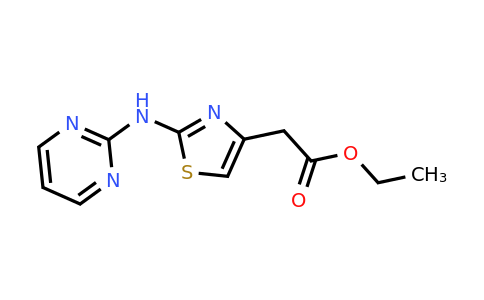 CAS 886498-73-3 | Ethyl 2-(2-(pyrimidin-2-ylamino)thiazol-4-yl)acetate