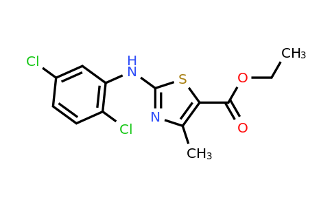 CAS 886499-26-9 | Ethyl 2-((2,5-dichlorophenyl)amino)-4-methylthiazole-5-carboxylate