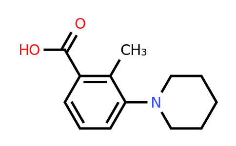 CAS 886501-22-0 | 2-Methyl-3-(1-piperidinyl)benzoic Acid