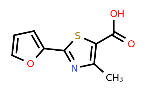 CAS 886501-68-4 | 2-(Furan-2-yl)-4-methylthiazole-5-carboxylic acid