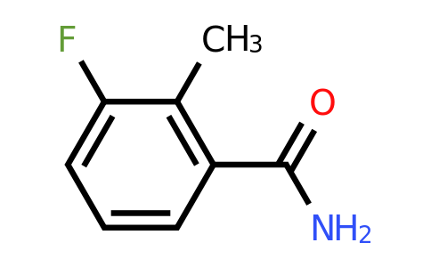 CAS 886502-05-2 | 3-Fluoro-2-methylbenzamide