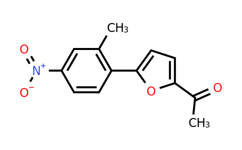 CAS 886502-78-9 | 1-(5-(2-Methyl-4-nitrophenyl)furan-2-yl)ethanone