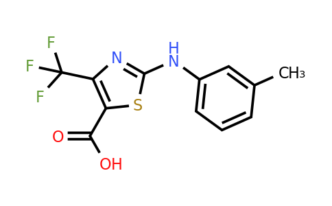 CAS 886502-96-1 | 2-(M-Tolylamino)-4-(trifluoromethyl)thiazole-5-carboxylic acid