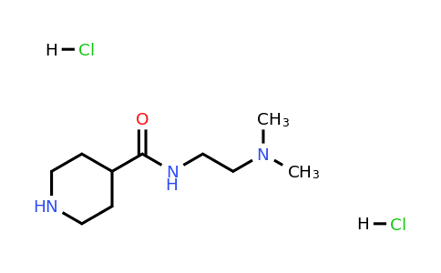 CAS 886504-63-8 | N-[2-(Dimethylamino)ethyl]-4-piperidinecarboxamide dihydrochloride