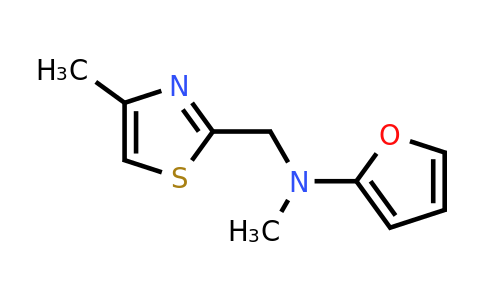 CAS 886505-94-8 | N-Methyl-N-((4-methylthiazol-2-yl)methyl)furan-2-amine