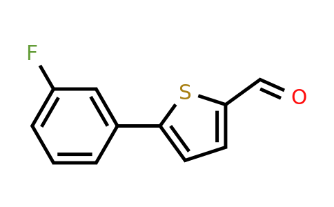 CAS 886508-77-6 | 5-(3-Fluorophenyl)thiophene-2-carbaldehyde