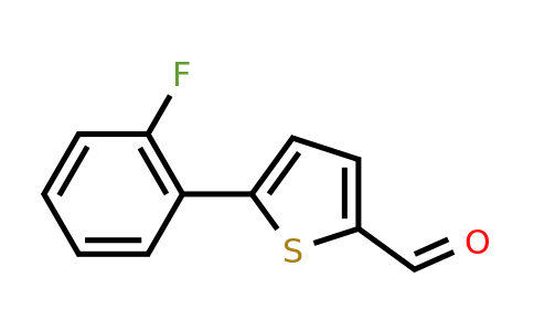 CAS 886508-80-1 | 5-(2-Fluorophenyl)thiophene-2-carbaldehyde