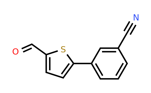 CAS 886508-88-9 | 3-(5-Formylthiophen-2-YL)benzonitrile