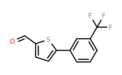 CAS 886508-92-5 | 5-[3-(Trifluoromethyl)phenyl]thiophene-2-carbaldehyde