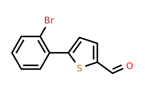 CAS 886509-00-8 | 5-(2-Bromophenyl)thiophene-2-carbaldehyde