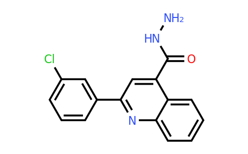 CAS 886628-78-0 | 2-(3-Chlorophenyl)quinoline-4-carbohydrazide