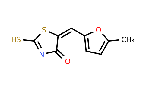CAS 88674-82-2 | (E)-2-Mercapto-5-((5-methylfuran-2-yl)methylene)thiazol-4(5H)-one