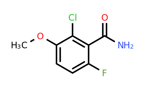 CAS 886761-58-6 | 2-Chloro-6-fluoro-3-methoxybenzamide