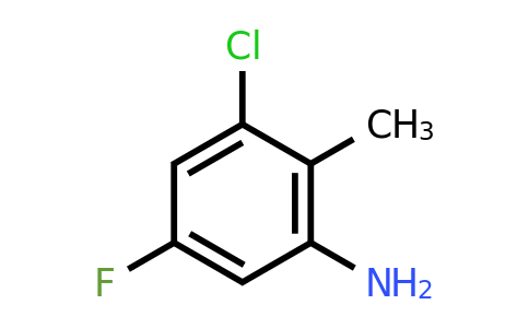 CAS 886761-87-1 | 3-Chloro-5-fluoro-2-methylaniline