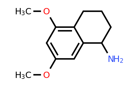CAS 886762-76-1 | 5,7-Dimethoxy-1,2,3,4-tetrahydro-naphthalen-1-ylamine