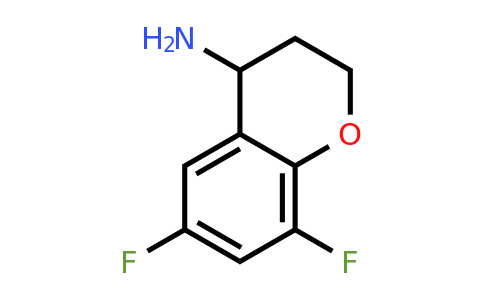 CAS 886762-80-7 | 6,8-Difluoro-chroman-4-ylamine