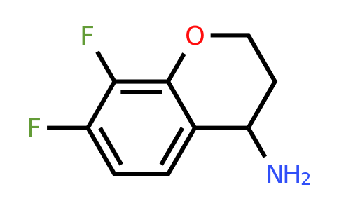 CAS 886762-83-0 | 7,8-Difluorochroman-4-amine