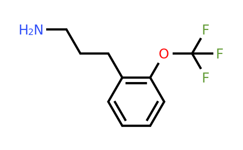 CAS 886762-93-2 | 3-(2-Trifluoromethoxy-phenyl)-propylamine
