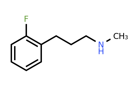 CAS 886762-97-6 | [3-(2-Fluoro-phenyl)-propyl]-methyl-amine