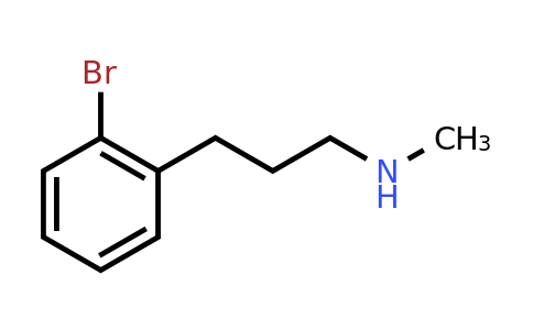 CAS 886762-99-8 | [3-(2-Bromo-phenyl)-propyl]-methyl-amine