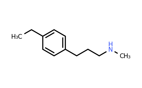 CAS 886763-03-7 | [3-(4-Ethyl-phenyl)-propyl]-methyl-amine