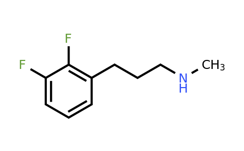 CAS 886763-19-5 | [3-(2,3-Difluoro-phenyl)-propyl]-methyl-amine