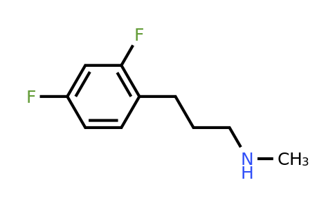 CAS 886763-20-8 | [3-(2,4-Difluoro-phenyl)-propyl]-methyl-amine