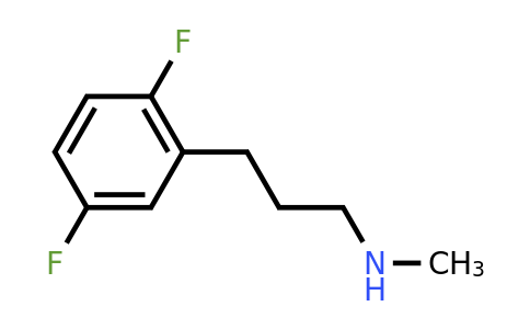 CAS 886763-21-9 | [3-(2,5-Difluoro-phenyl)-propyl]-methyl-amine