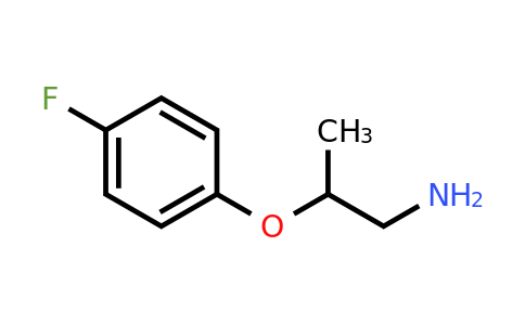 CAS 886763-30-0 | 2-(4-Fluoro-phenoxy)-propylamine