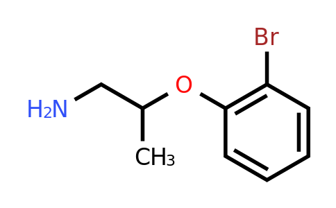 CAS 886763-31-1 | 1-[(1-Aminopropan-2-YL)oxy]-2-bromobenzene