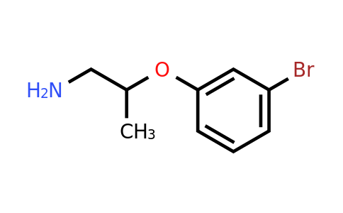 CAS 886763-32-2 | 1-[(1-Aminopropan-2-YL)oxy]-3-bromobenzene