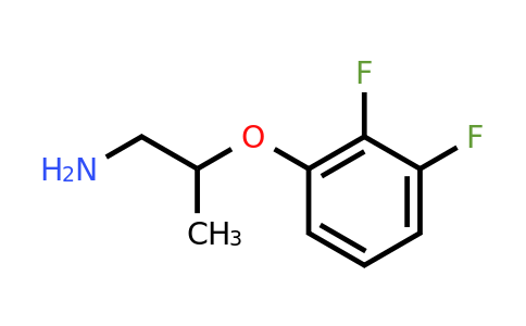 CAS 886763-35-5 | 2-(2,3-Difluoro-phenoxy)-propylamine