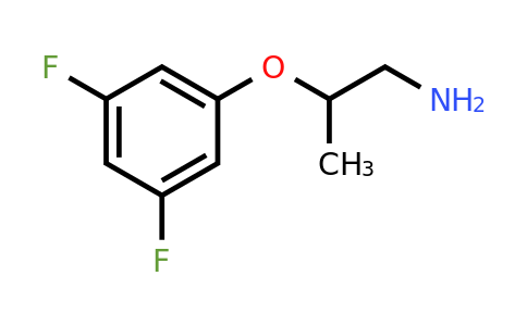 CAS 886763-37-7 | 2-(3,5-Difluoro-phenoxy)-propylamine