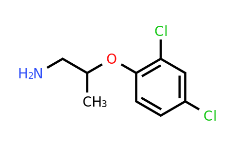 CAS 886763-39-9 | 2-(2,4-Dichloro-phenoxy)-propylamine