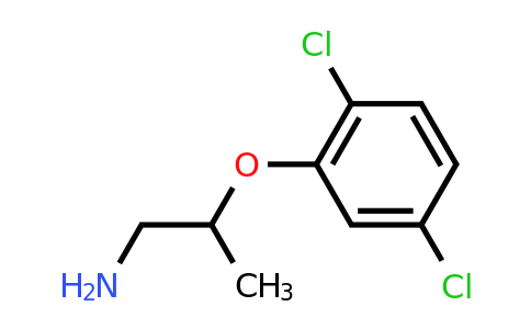 CAS 886763-40-2 | 2-(2,5-Dichloro-phenoxy)-propylamine