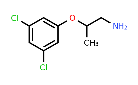 CAS 886763-42-4 | 2-(3,5-Dichloro-phenoxy)-propylamine