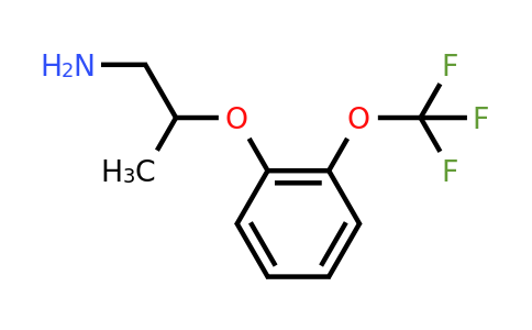 CAS 886763-43-5 | 2-(2-Trifluoromethoxy-phenoxy)-propylamine