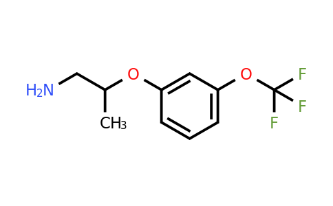 CAS 886763-44-6 | 2-(3-Trifluoromethoxy-phenoxy)-propylamine
