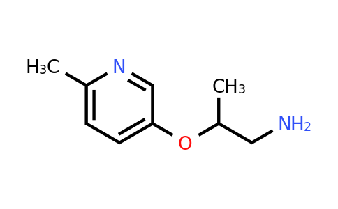 CAS 886763-58-2 | 2-(6-Methyl-pyridin-3-yloxy)-propylamine