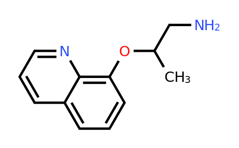 CAS 886763-60-6 | 2-(Quinolin-8-yloxy)-propylamine