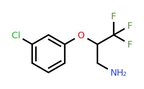 2-(3-Chloro-phenoxy)-3,3,3-trifluoro-propylamine