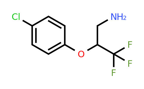 CAS 886763-85-5 | 2-(4-Chloro-phenoxy)-3,3,3-trifluoro-propylamine