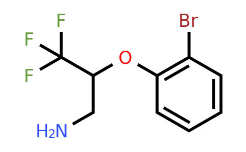CAS 886763-93-5 | 2-(2-Bromo-phenoxy)-3,3,3-trifluoro-propylamine