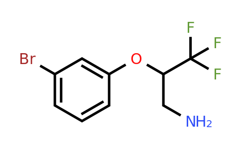 CAS 886763-95-7 | 2-(3-Bromo-phenoxy)-3,3,3-trifluoro-propylamine