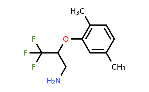 CAS 886764-03-0 | 2-(2,5-Dimethyl-phenoxy)-3,3,3-trifluoro-propylamine