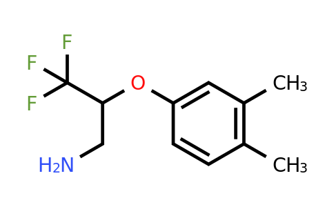 CAS 886764-05-2 | 2-(3,4-Dimethyl-phenoxy)-3,3,3-trifluoro-propylamine