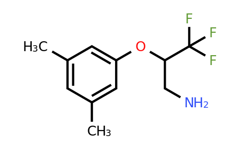 CAS 886764-07-4 | 2-(3,5-Dimethyl-phenoxy)-3,3,3-trifluoro-propylamine