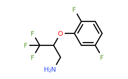 CAS 886764-13-2 | 2-(2,5-Difluoro-phenoxy)-3,3,3-trifluoro-propylamine
